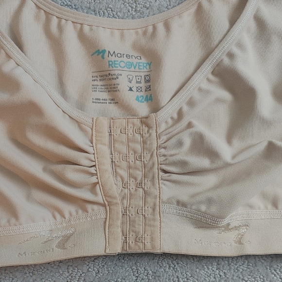 Beige Post-Surgery Bra - Picture 2 of 7